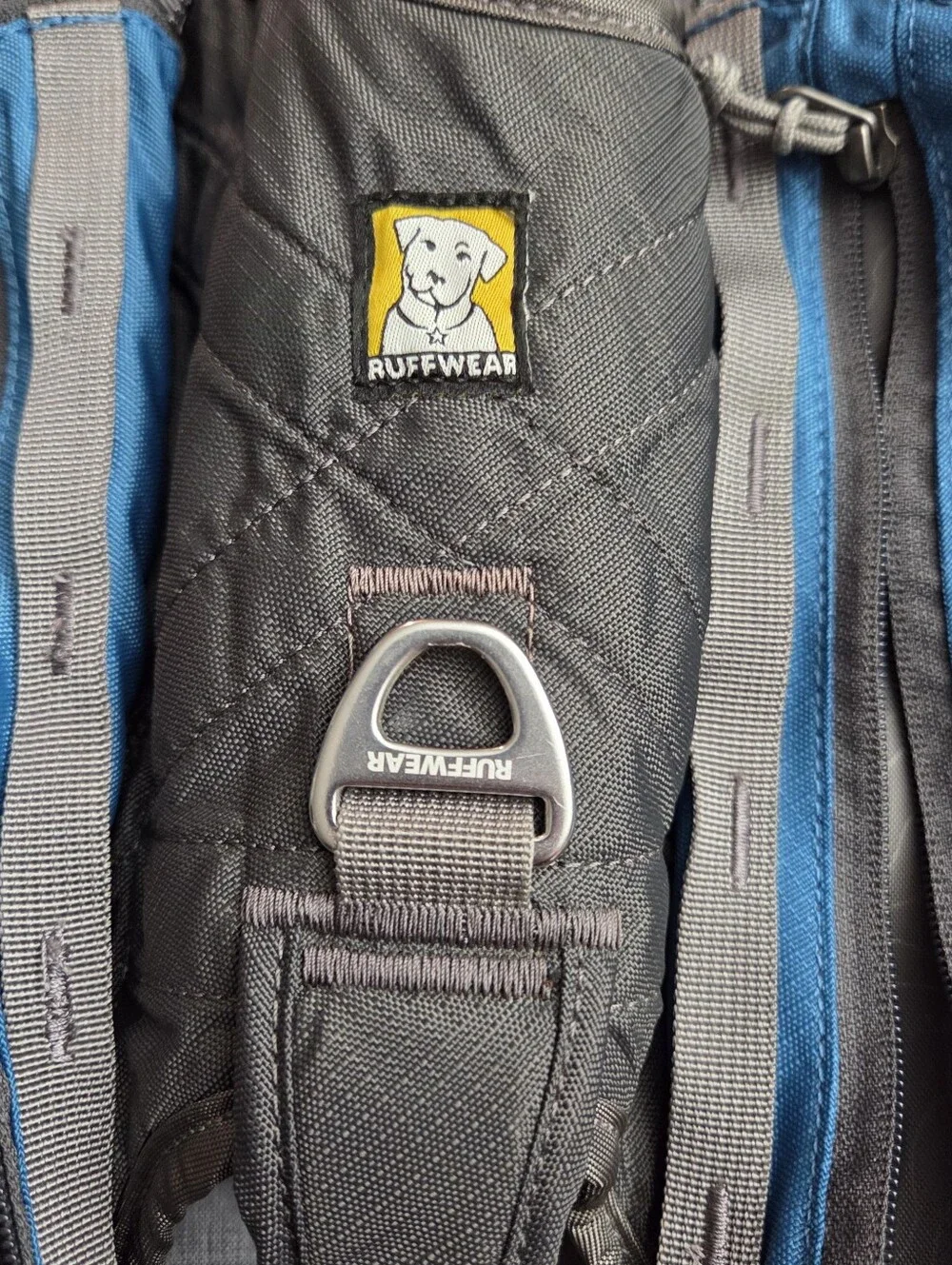 Ruffwear XL/L dog Harness With Large Pockets Blue